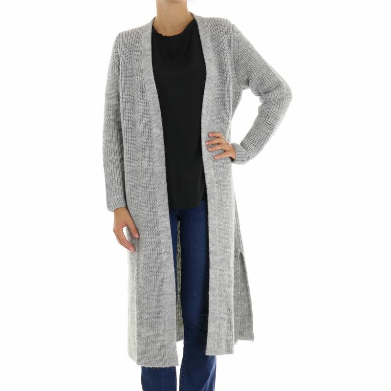 Cardigan lungo shop lana donna